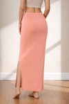 Zivame All Day Seamless Mermaid Saree Shapewear With Removable Drawcord - Coral Pink — thumbnail 3
